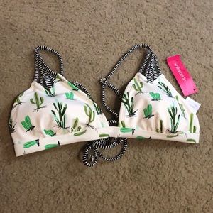 Xhilaration cactus bikini top